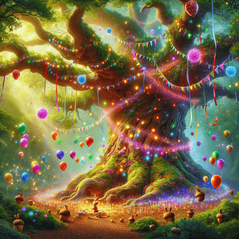 Birthday in Whistle Woods